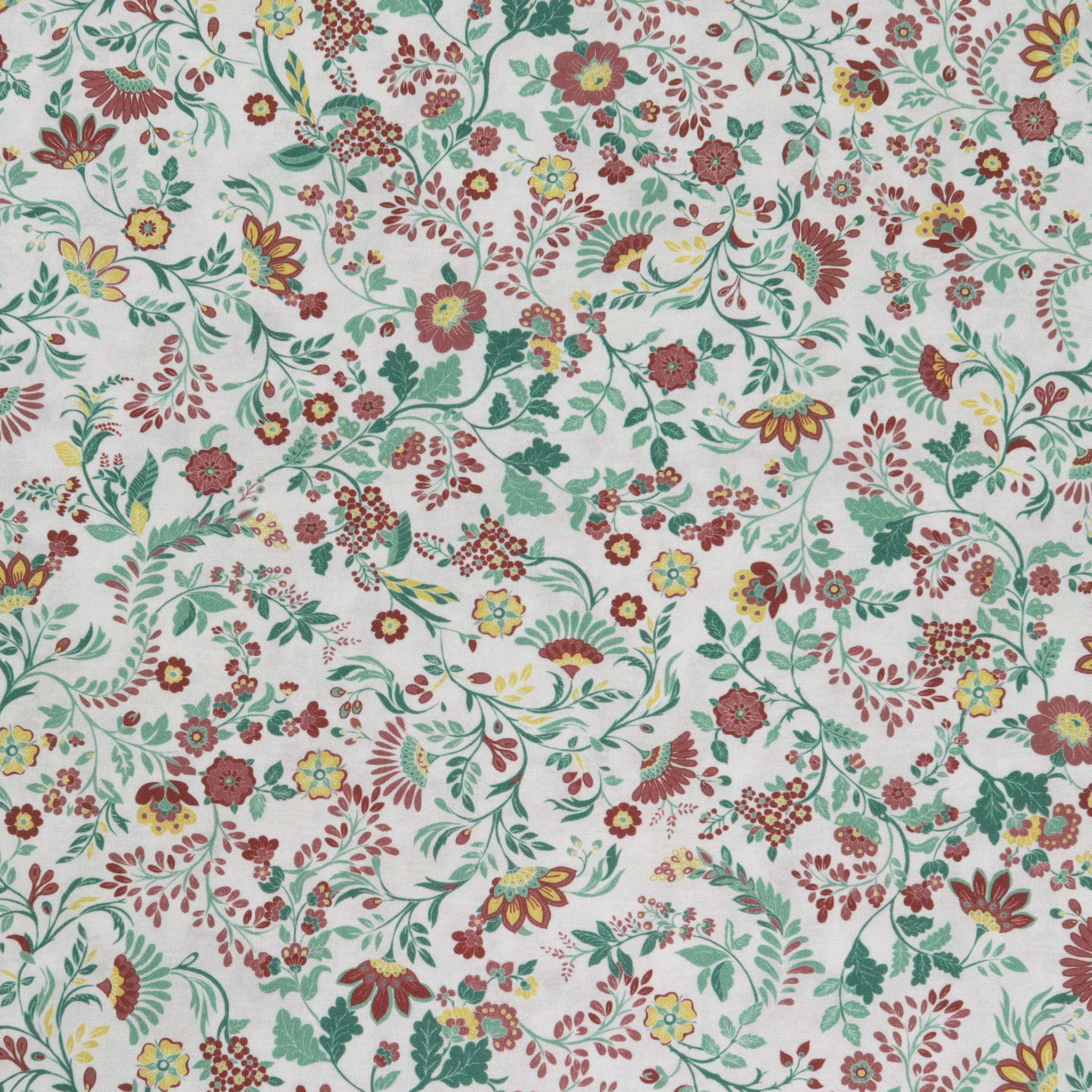 Chalk Barn Fabric Collection - Chalk Paint Floral Rose