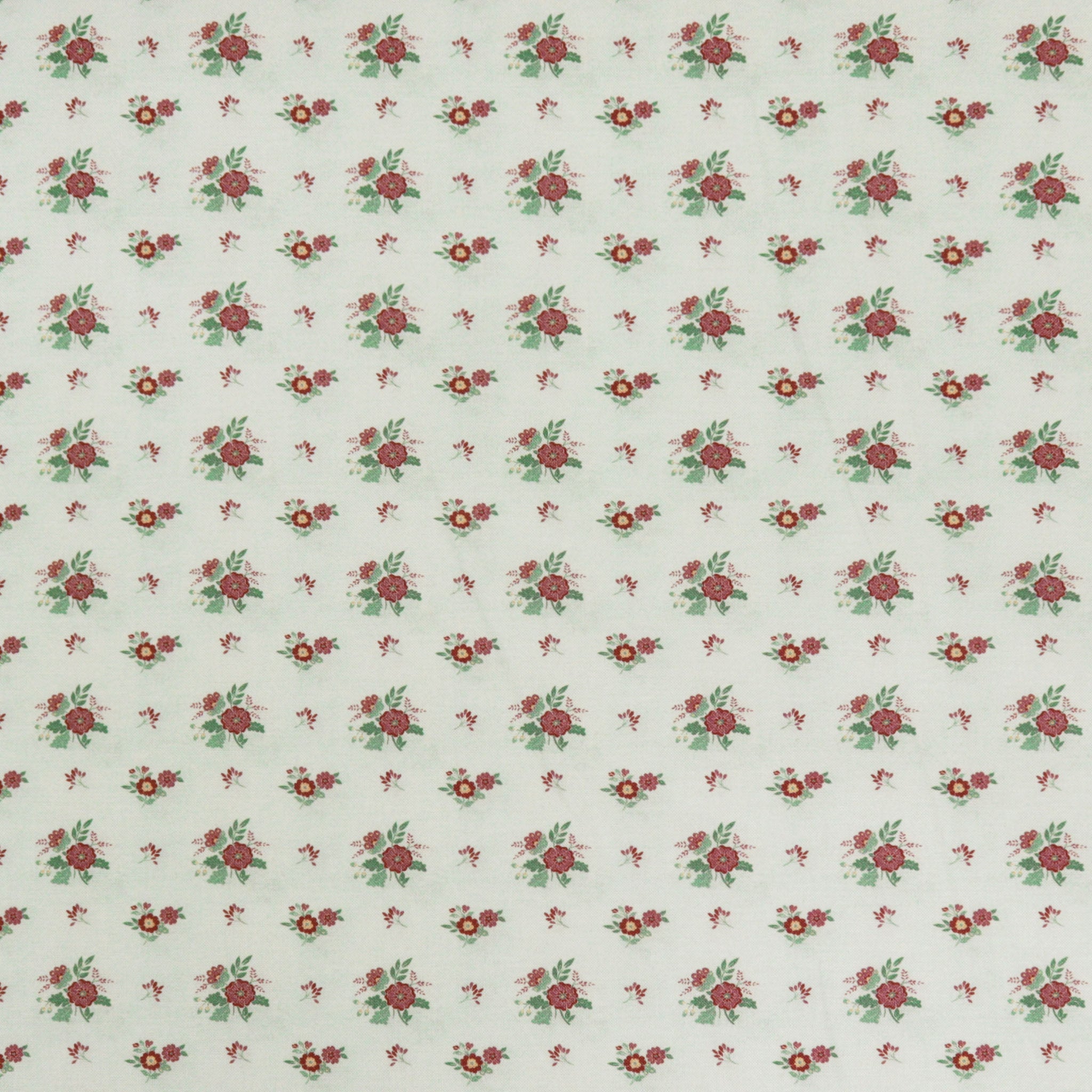 Chalk Barn Fabric Collection - Chalk Paint Small Floral Light Teal