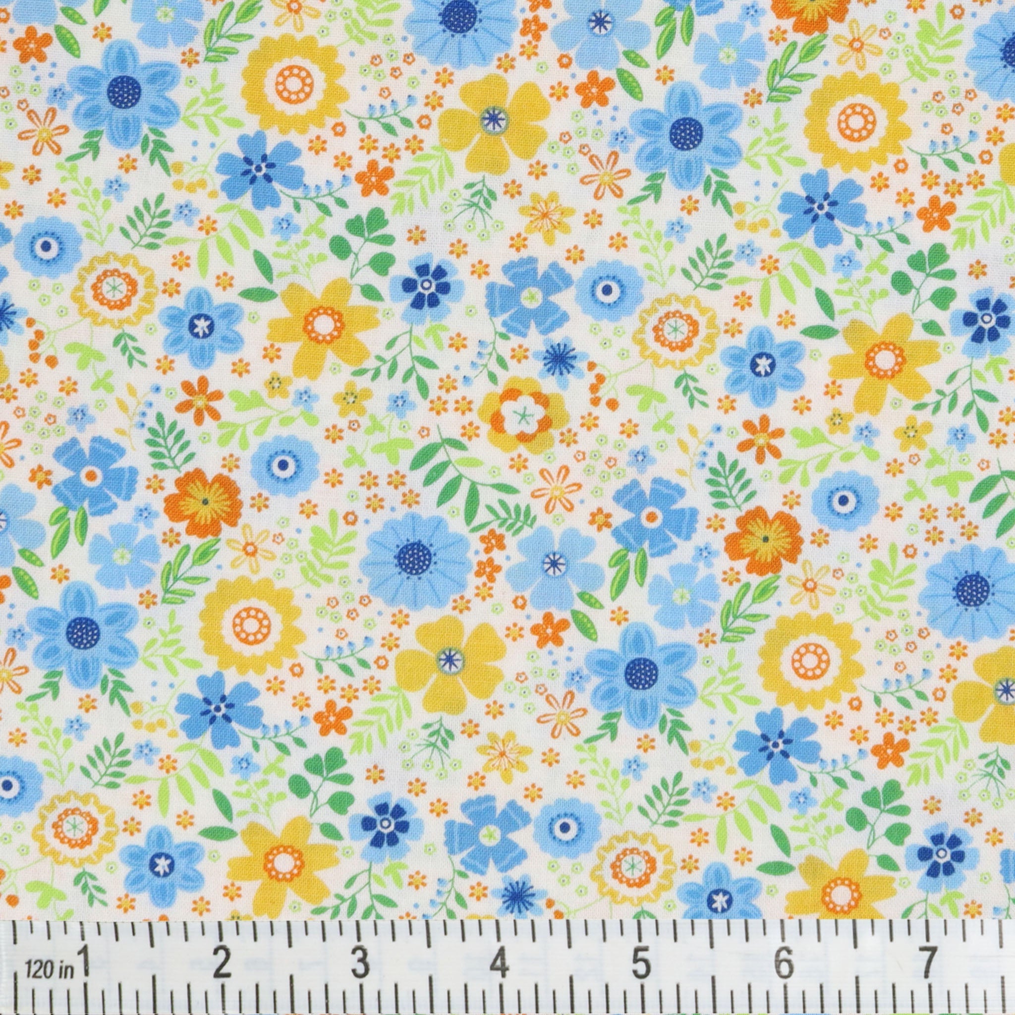 Color It Sunshine Fabric Collection - Sunshine Blooms Yellow/Multi