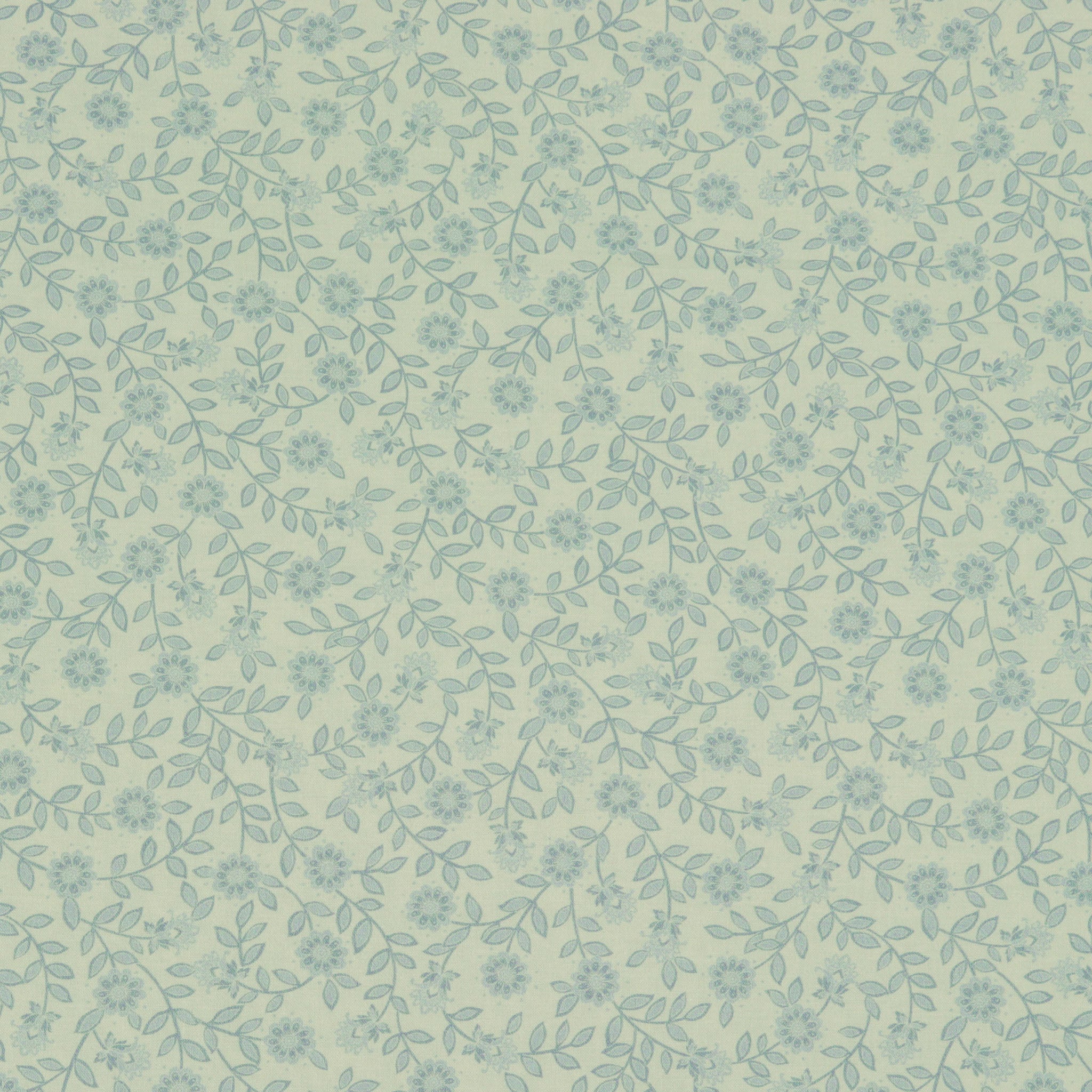 Backings & Basics 108" Wide Quilt Backing Fabric Collection - Field Floral Denim