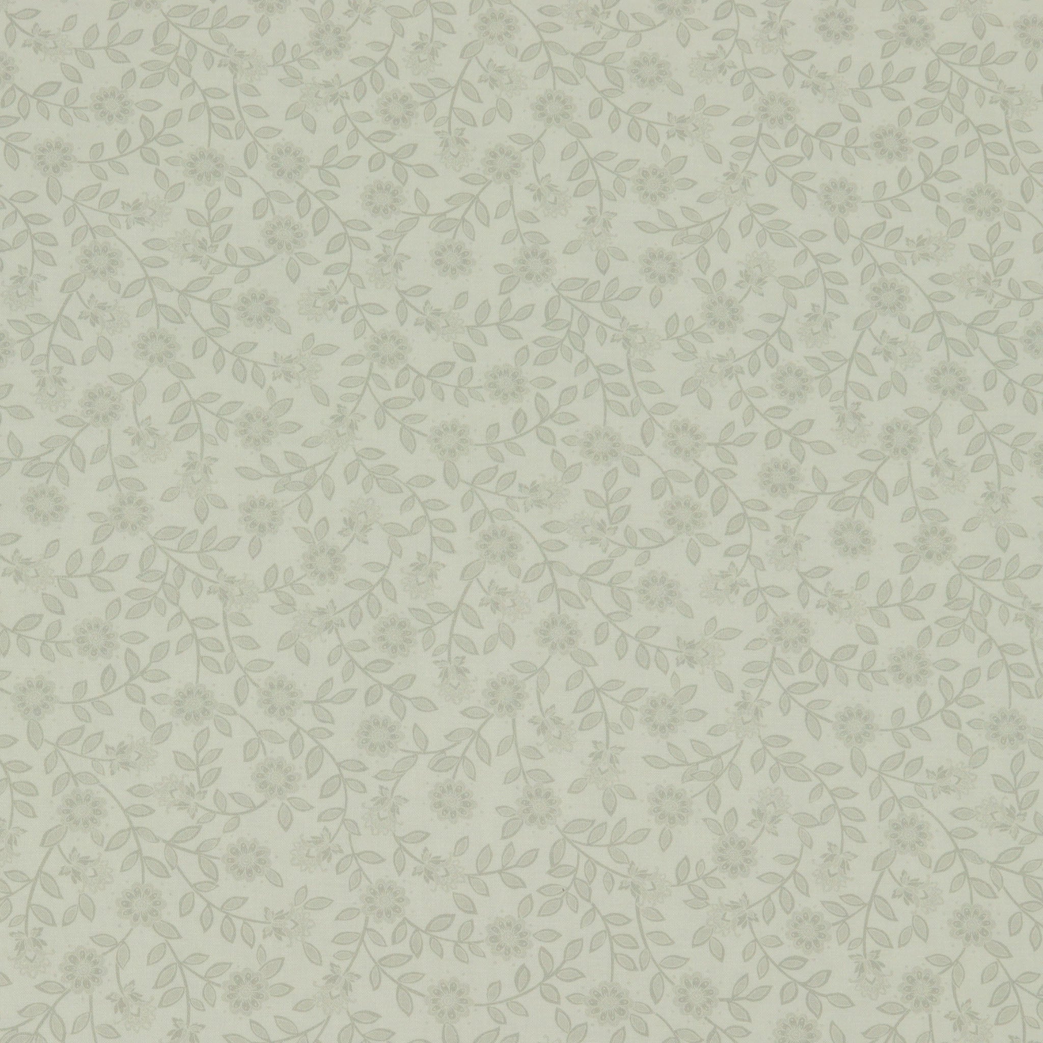 Backings & Basics 108" Wide Quilt Backing Fabric Collection - Field Floral Silver