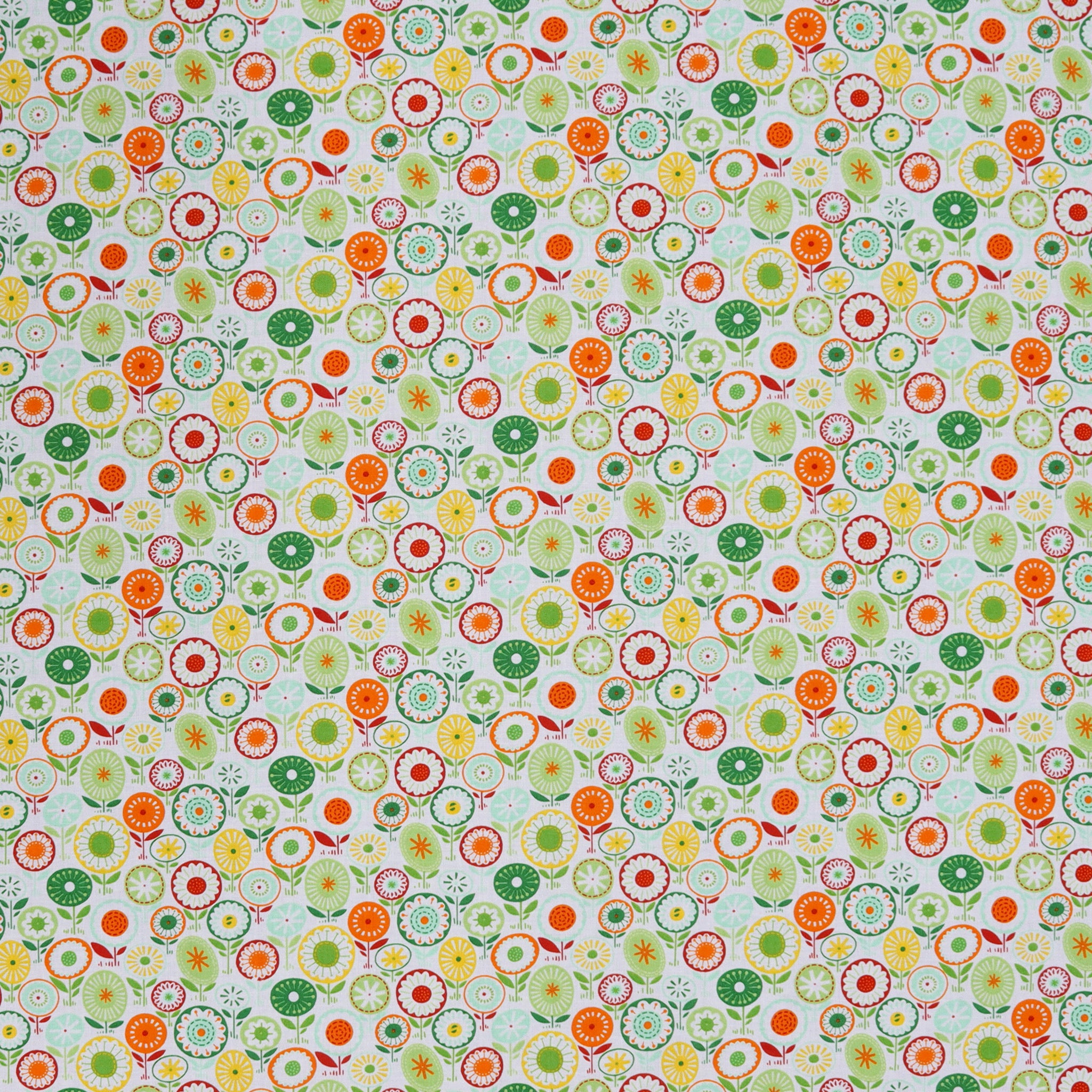 Blooming Color Josie Fabric Collection - Green/Multi