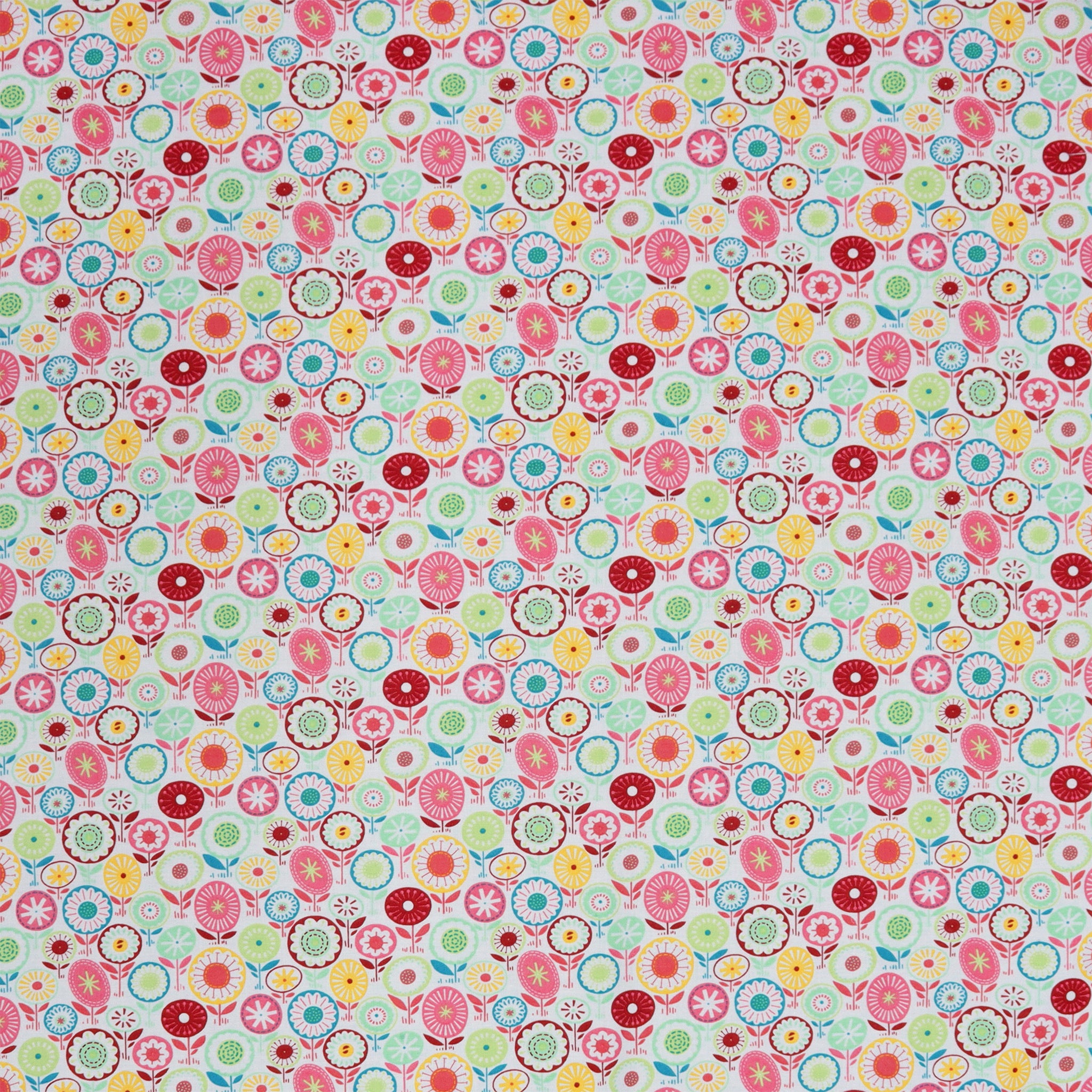 Blooming Color Josie Fabric Collection - Pink/Multi