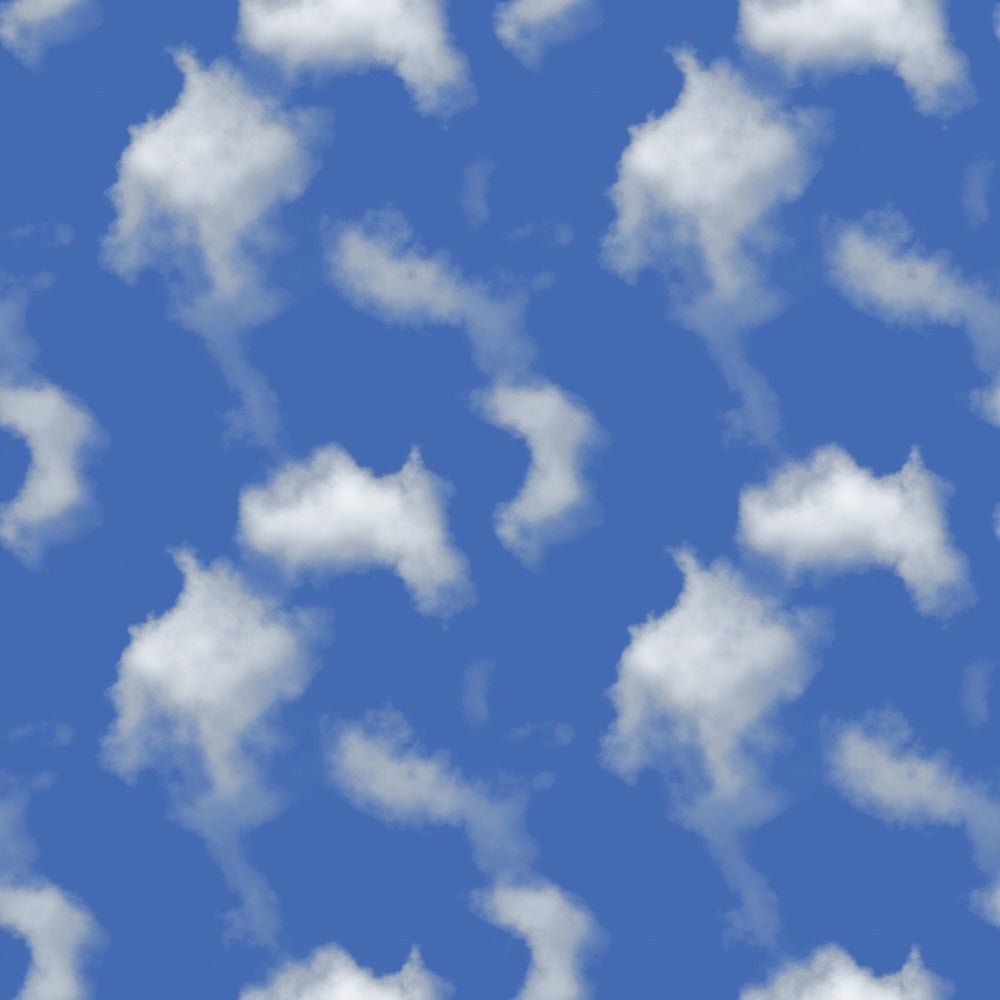 Blue Skies #1 Fabric