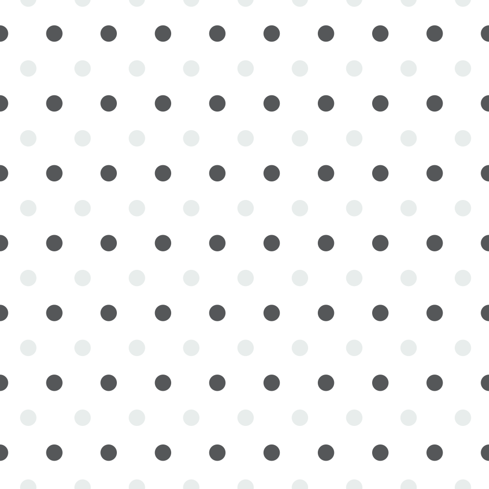 Black And Silver Polka Dots Fabric