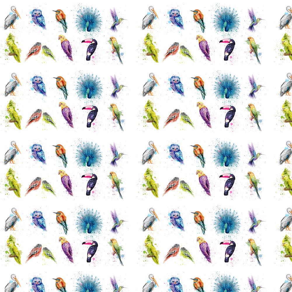 Birds Of Paradise Fabric