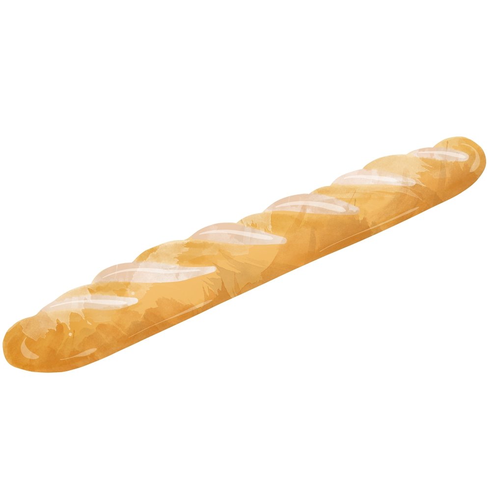 Beloved Bakery Bread #5 Fabric Panel