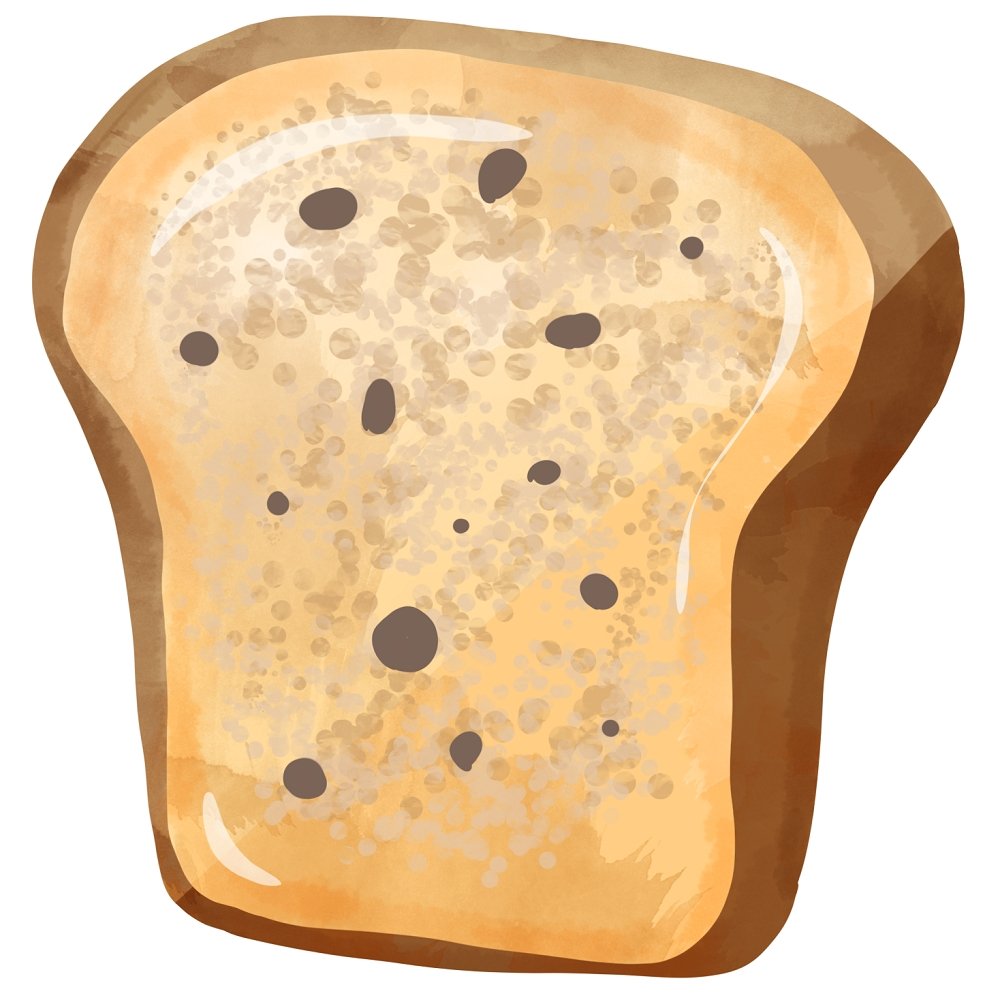 Beloved Bakery Bread #7 Fabric Panel