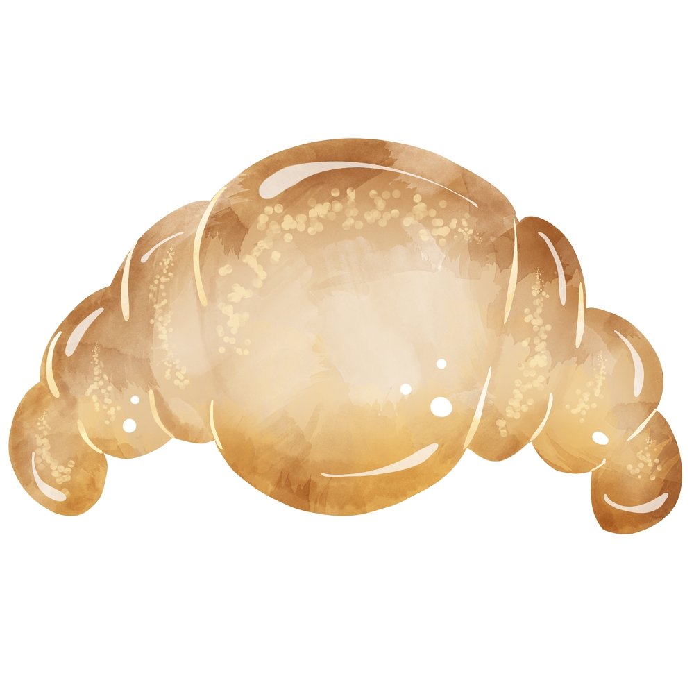 Beloved Bakery Bread #8 Fabric Panel