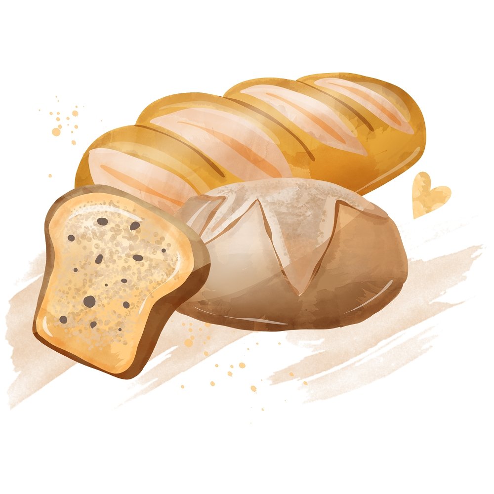 Beloved Bakery Scene #2 Fabric Panel