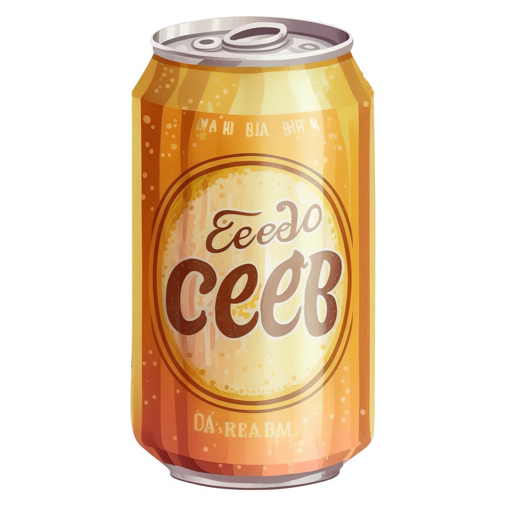 Beer Can Fabric Panel