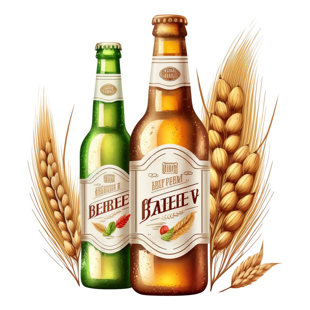 Beer Scene #1 Fabric Panel