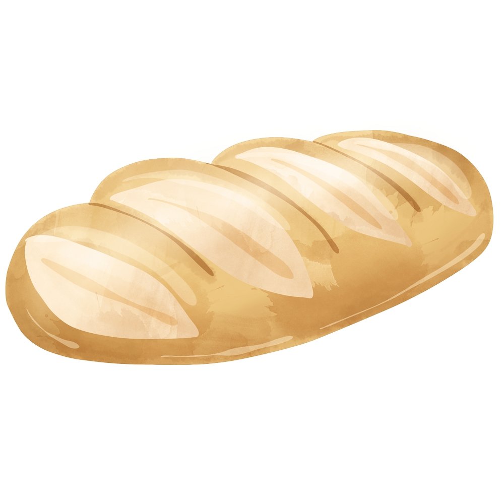 Beloved Bakery Bread #9 Fabric Panel