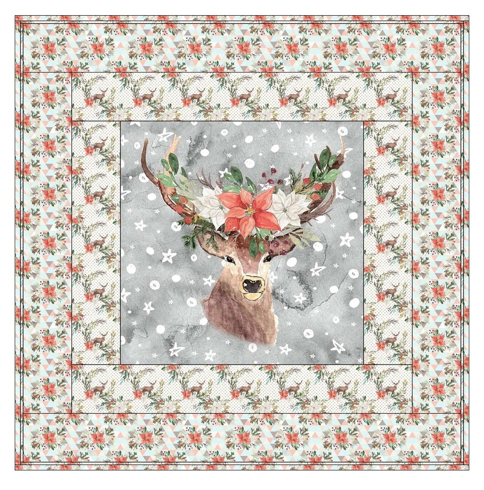 Winter Dreams Wall Hanging 42" x 42"