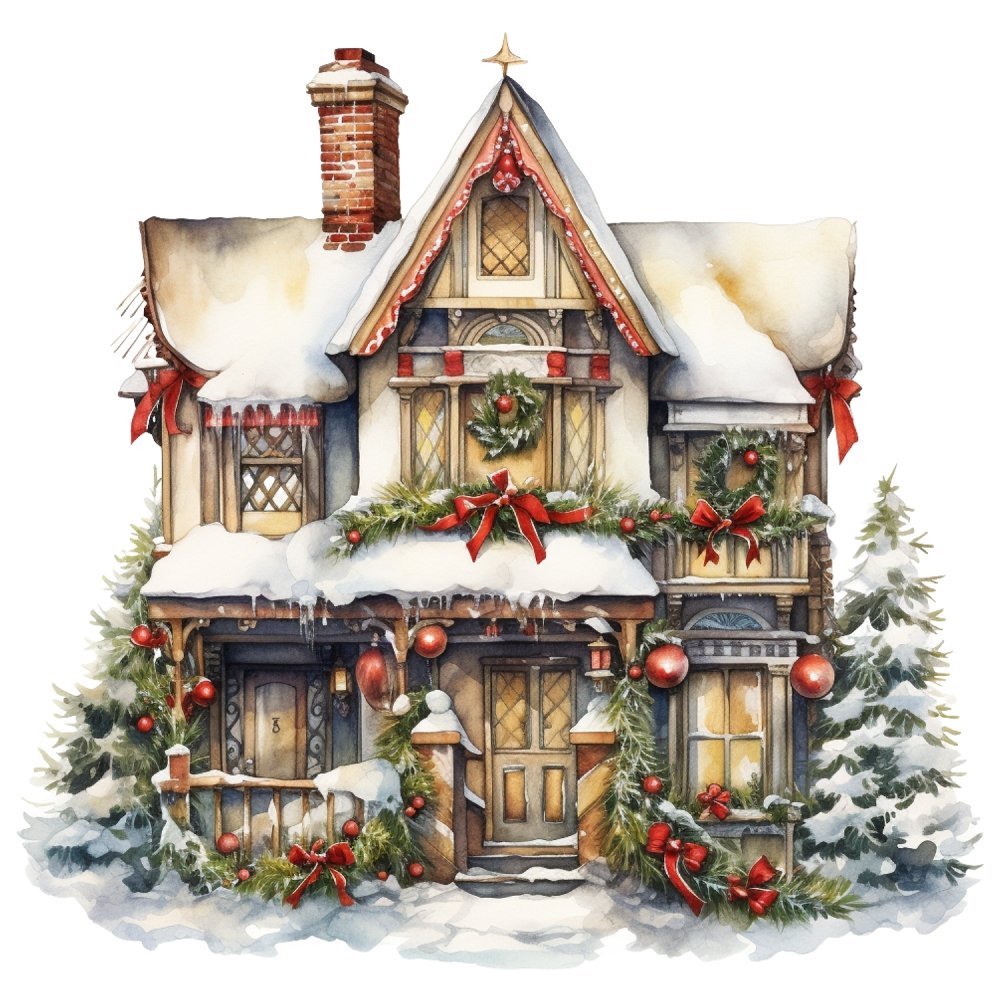 Winter Wonder Lane #23 Fabric Panel