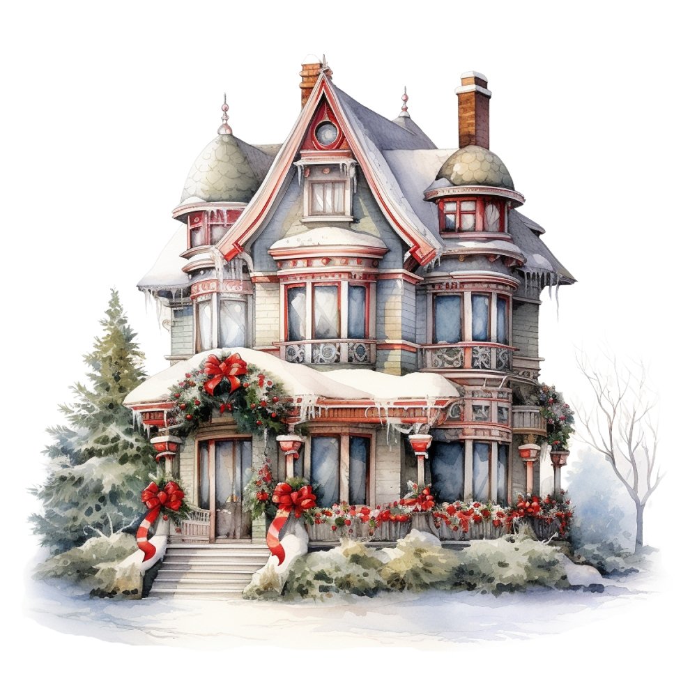 Winter Wonder Lane #8 Fabric Panel