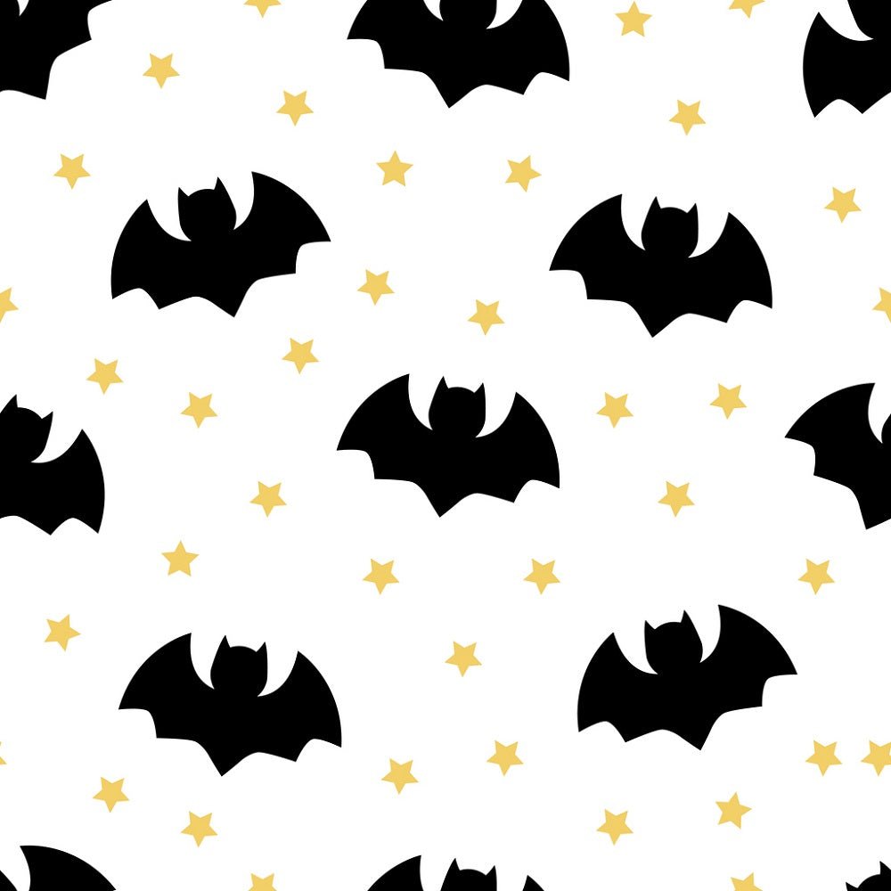Bats & Stars Fabric
