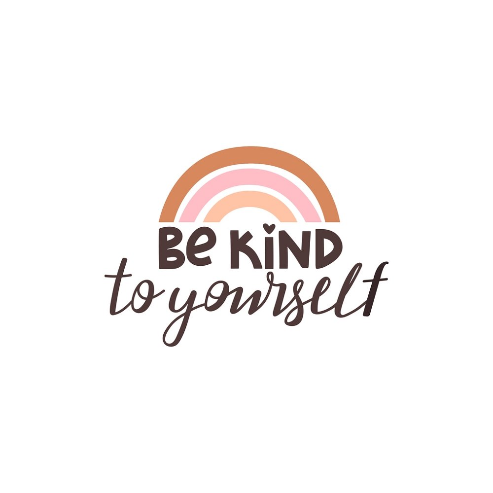 Be Kind to Yourself Fabric Panel
