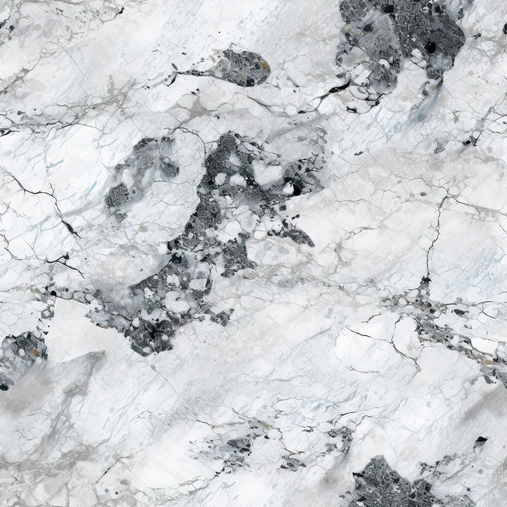 White Stone Texture Pattern #9 Fabric