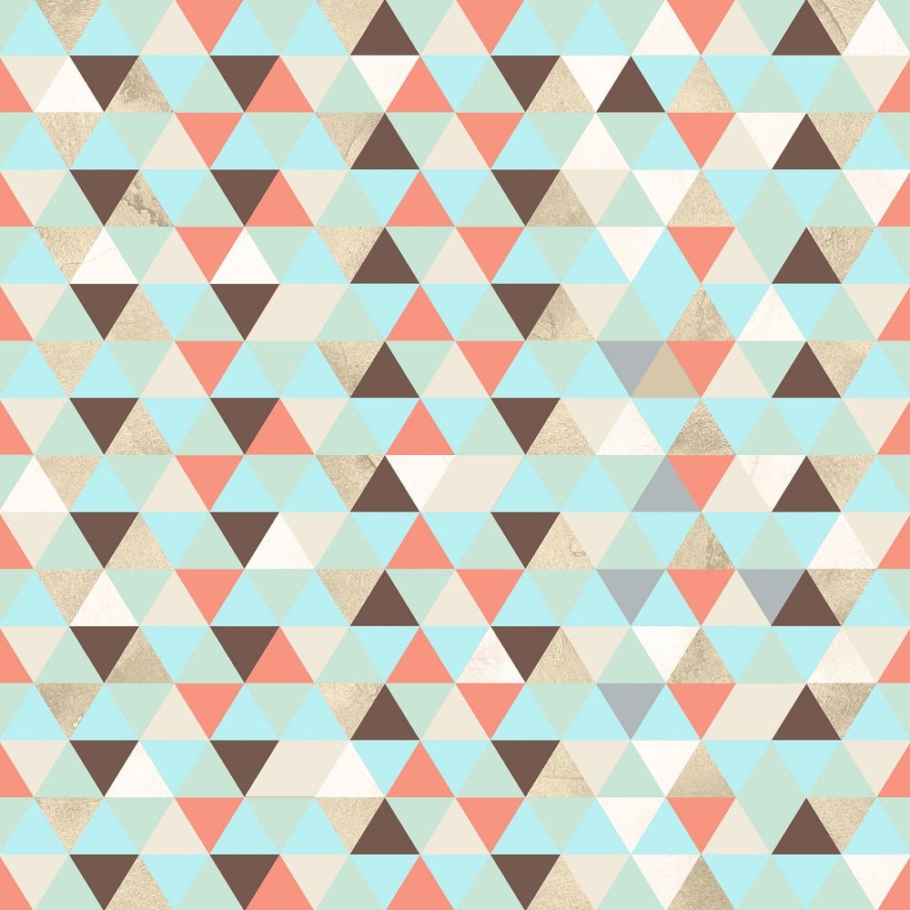Winter Dreams Triangles Fabric