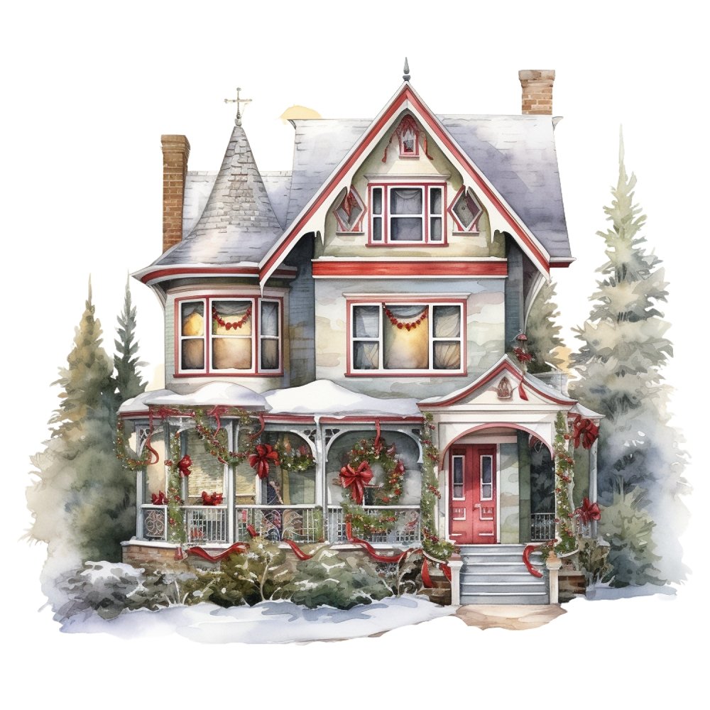 Winter Wonder Lane #12 Fabric Panel