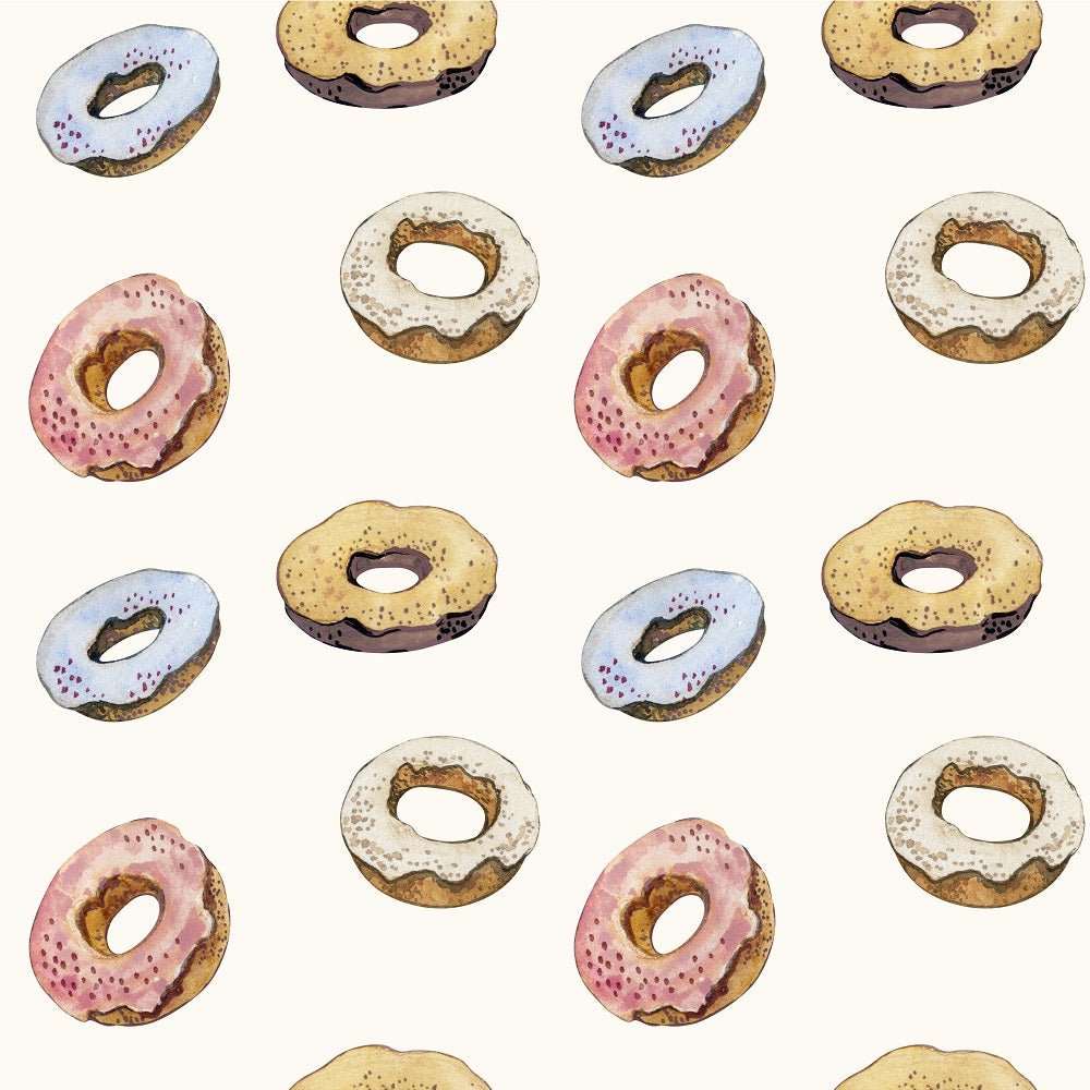 Baker Gnomes Donuts Fabric