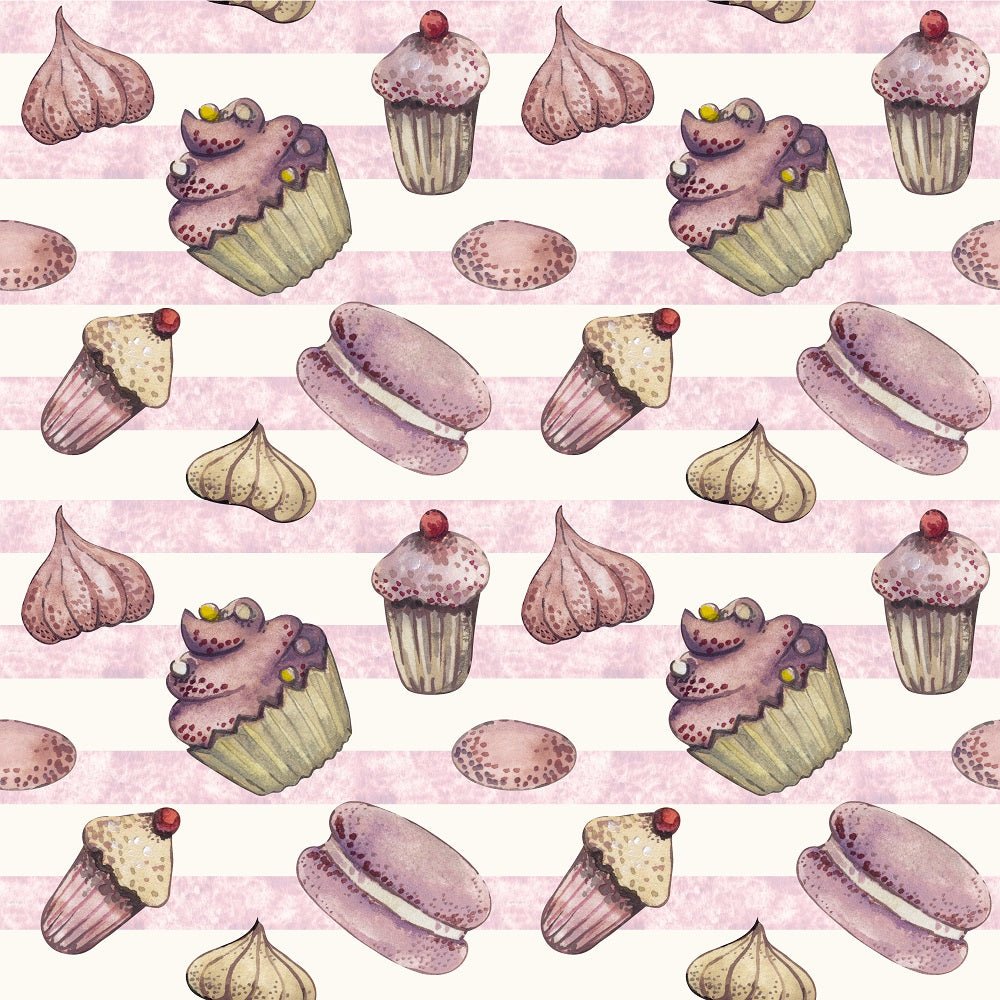 Baker Gnomes Sweets on Stripes