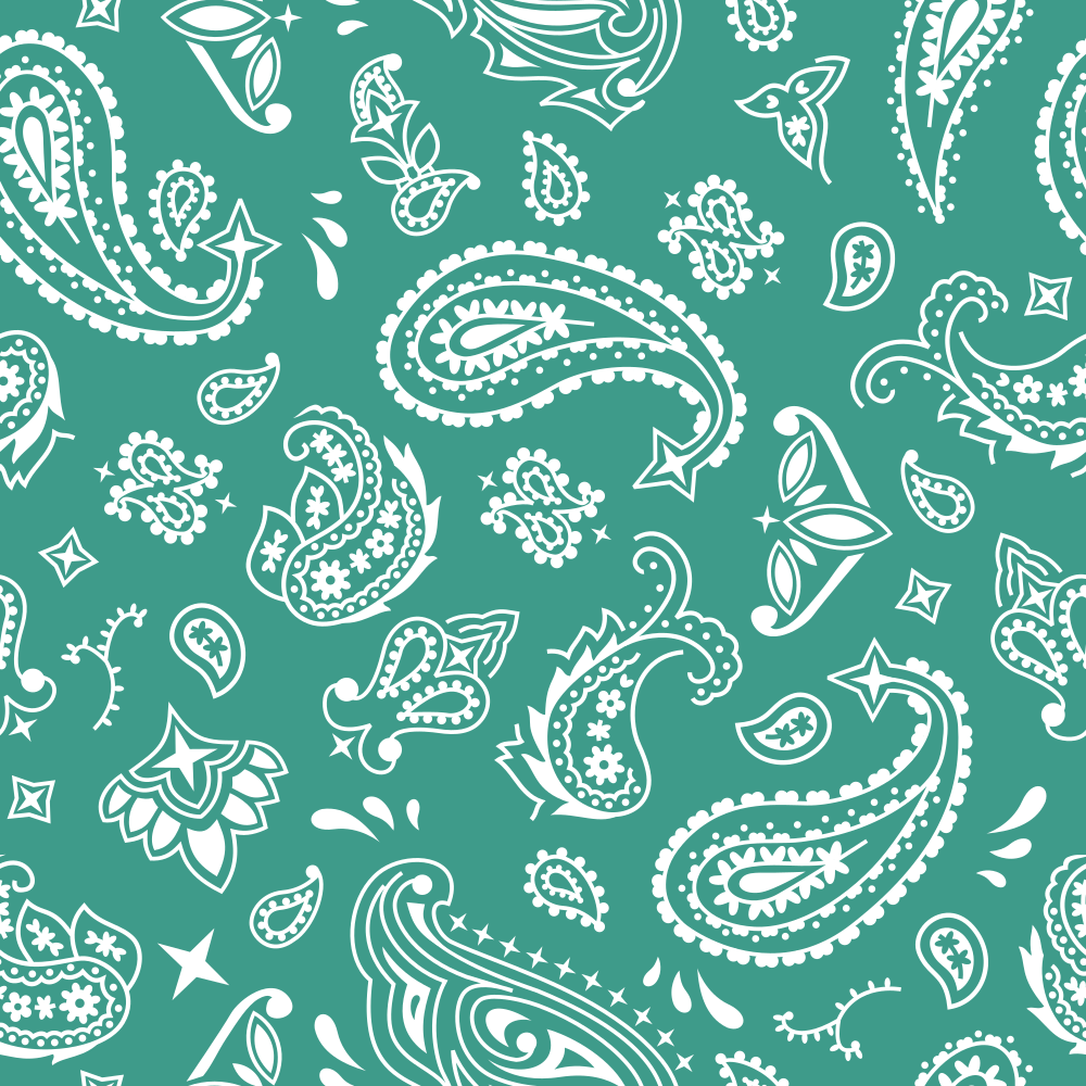 Bandana Fabric - Atoll