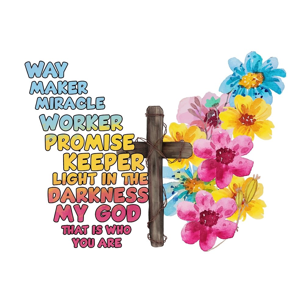 Way-Maker Butterfly Fabric Panel