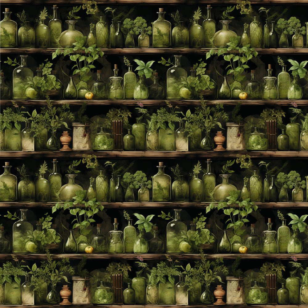 Wild Earth Apothecary Pattern #3 Fabric