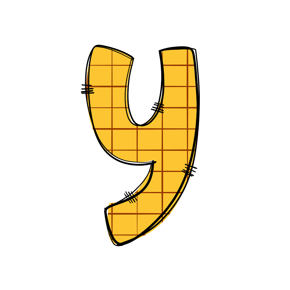 Western Cowboy ''Y'' Plaid Fabric Panel