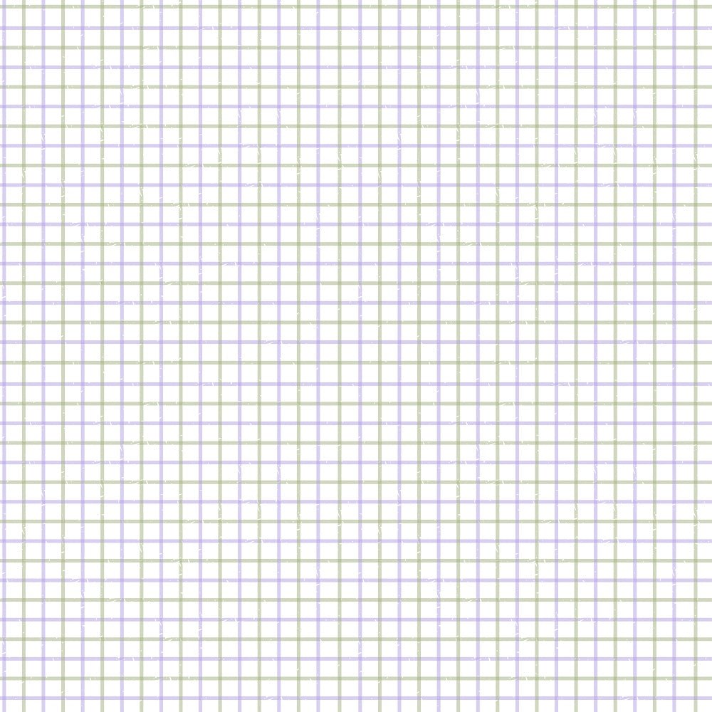 Watercolor Lavender Grunge Green and Purple Plaid Fabric