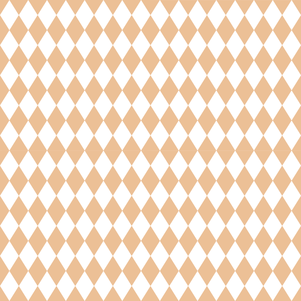 Checkered Diamond Pattern Basics Fabric - Tacao