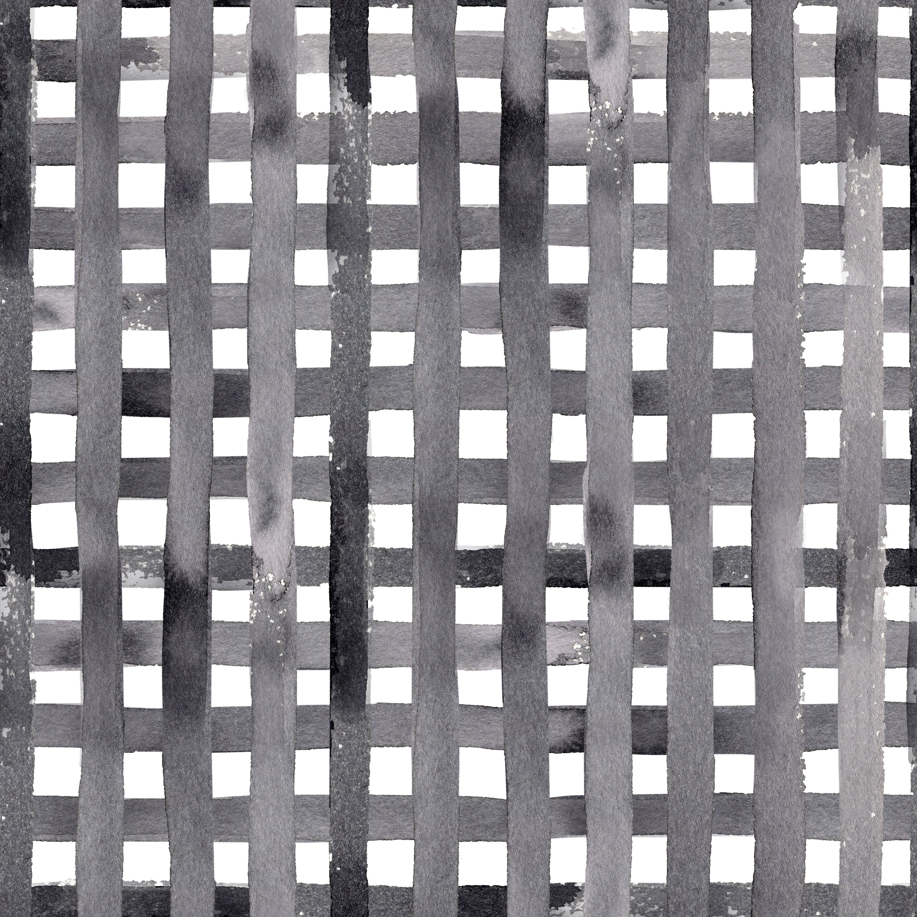 Christmas Farmhouse Gnome Black Plaid Fabric