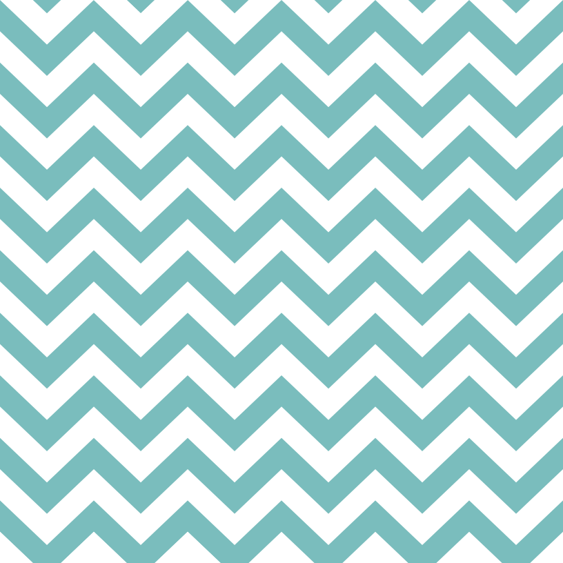 Chevron Zigzag Fabric - Cornflower