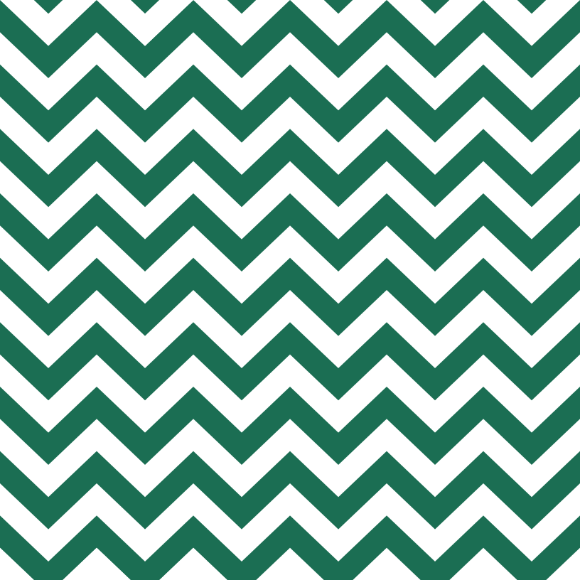 Chevron Zigzag Fabric - Hunter Green