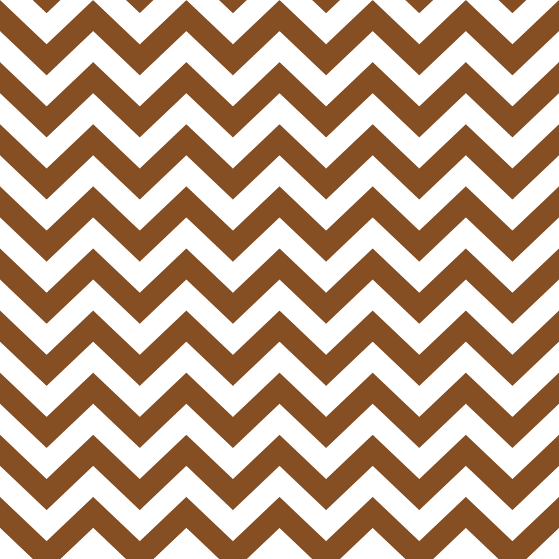 Chevron Zigzag Fabric - Russet
