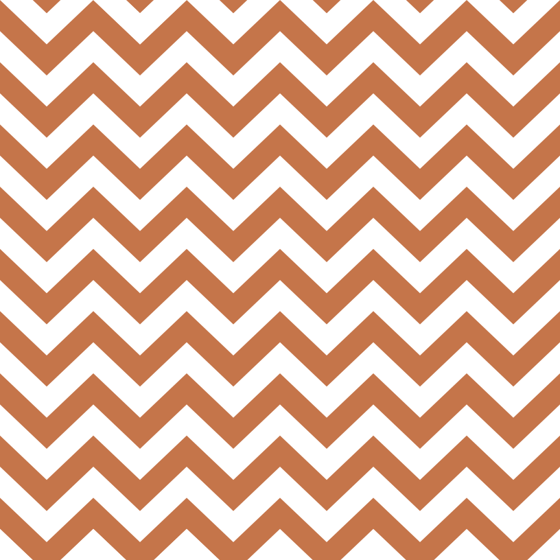 Chevron Zigzag Fabric - Sienna