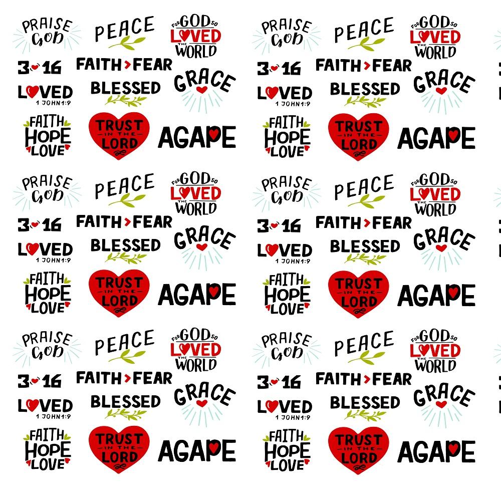 Christian Quotes #4 Fabric