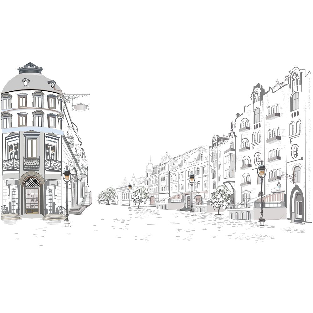 City Views Fabric Panel