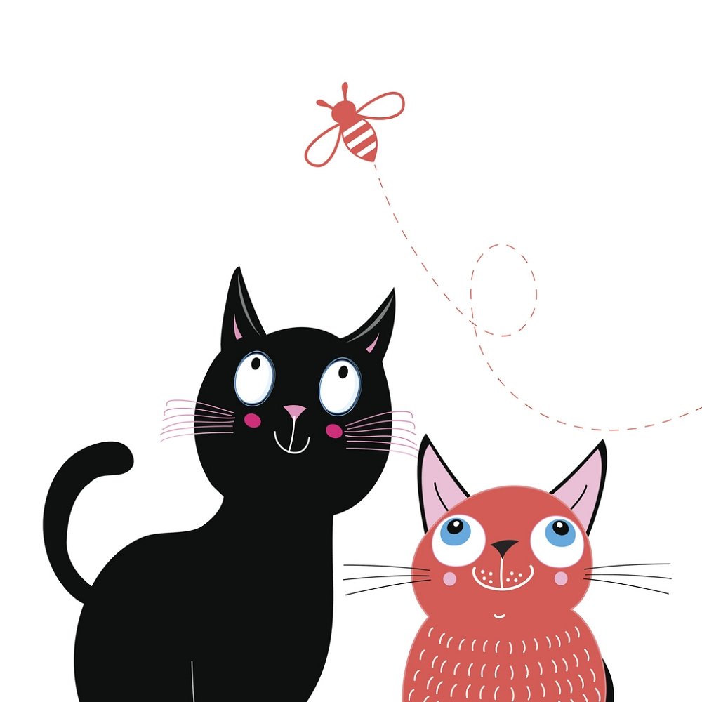 Chasing The Bee Fabric Panel