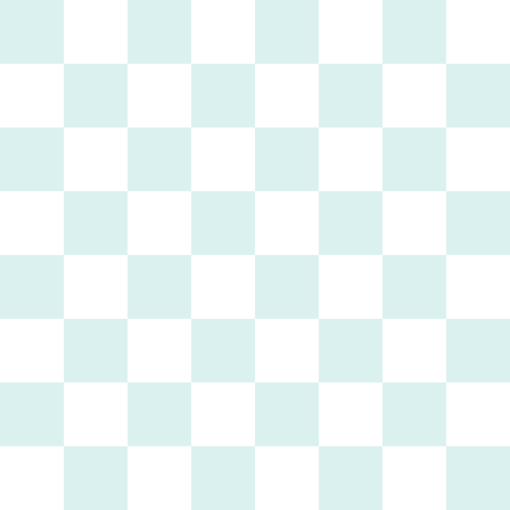 Checkered Basics Fabric - Iceberg