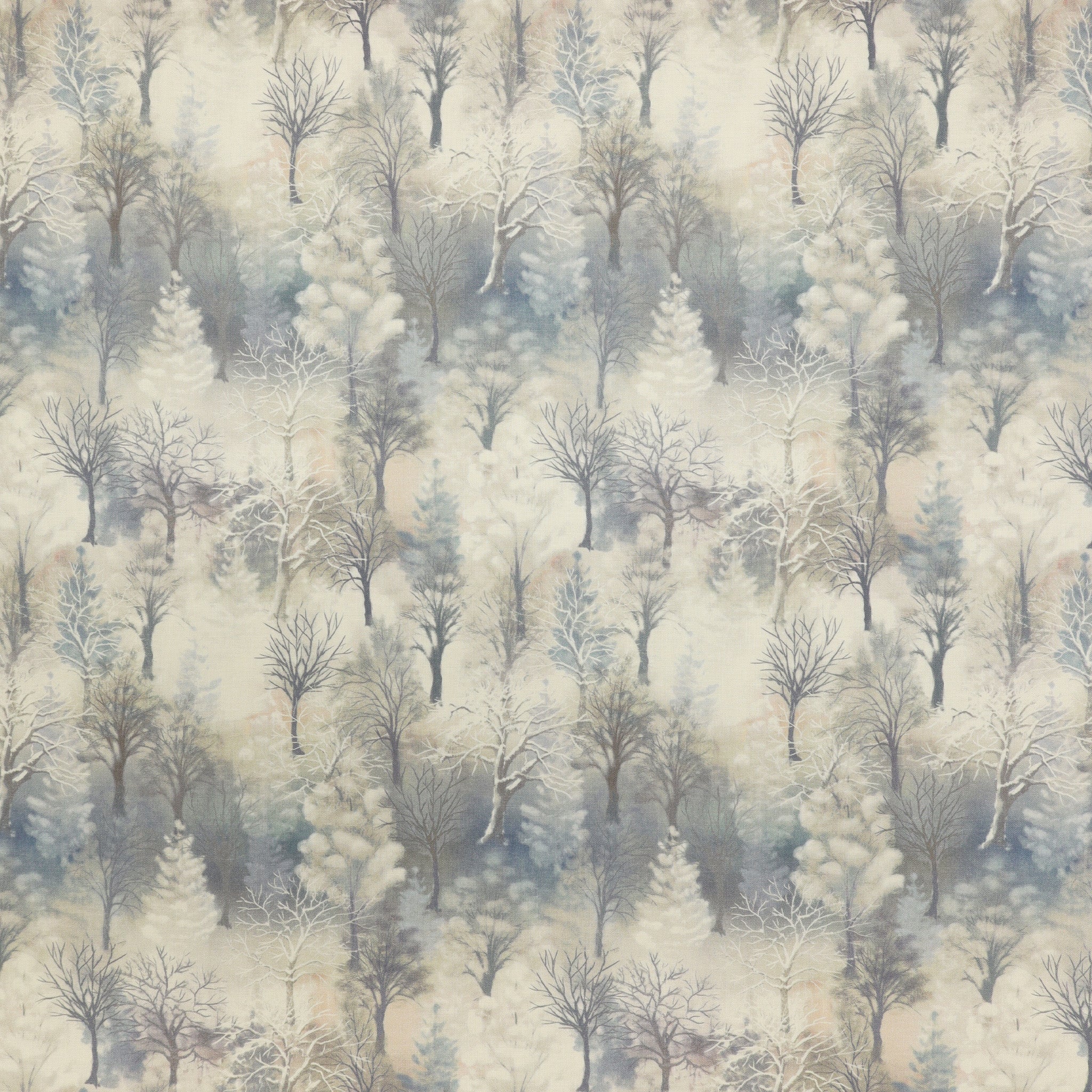 Winter Whisper Fabric Collection - Winter Woods Day