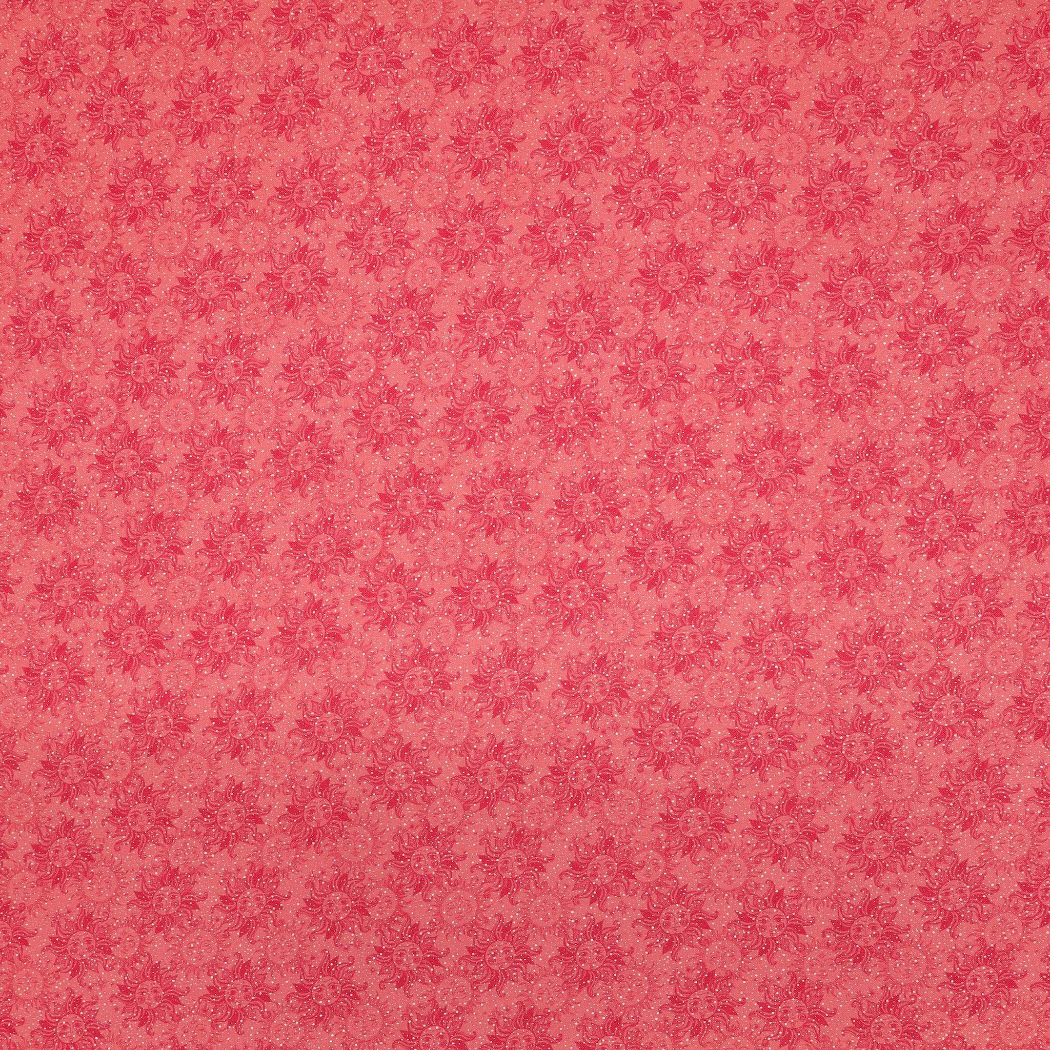 Celestial Skies Fabric Collection - Sun Tonal Coral