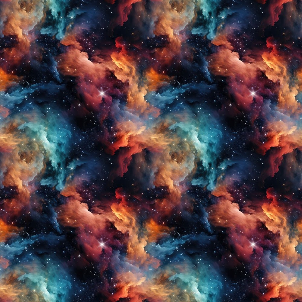 Colorful Galaxy Fabric