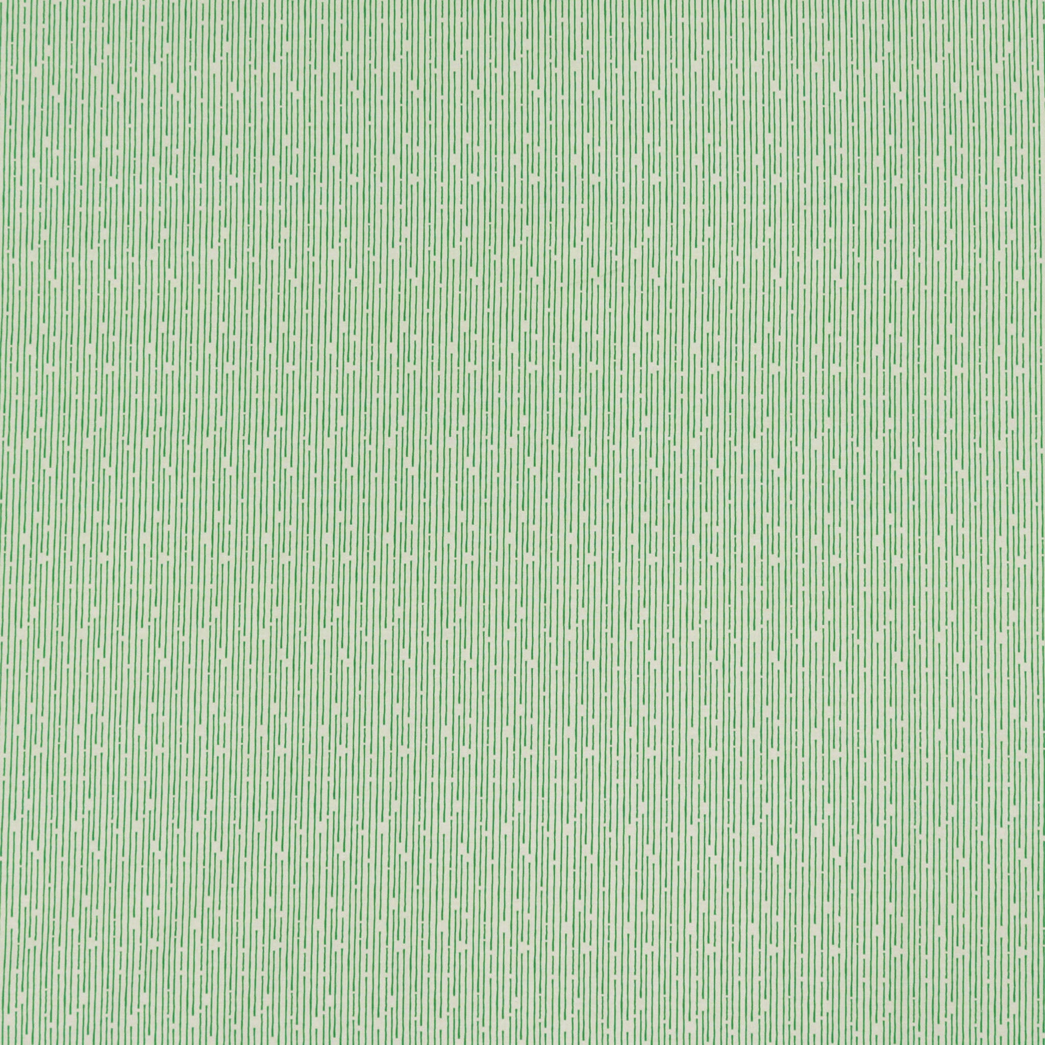 108" Line Up Quilt Backing - Green on Cream