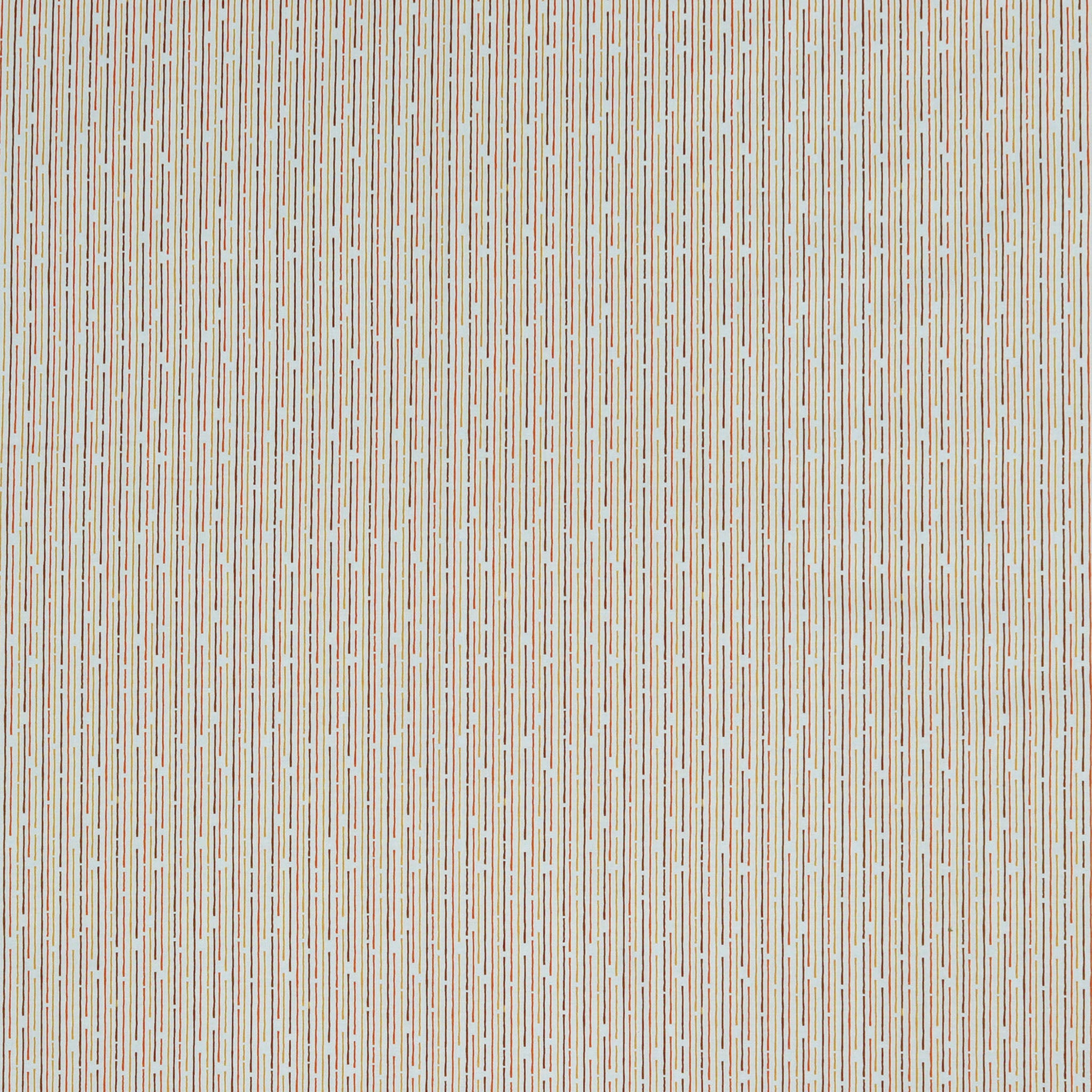 108" Line Up Quilt Backing - Orange Multi