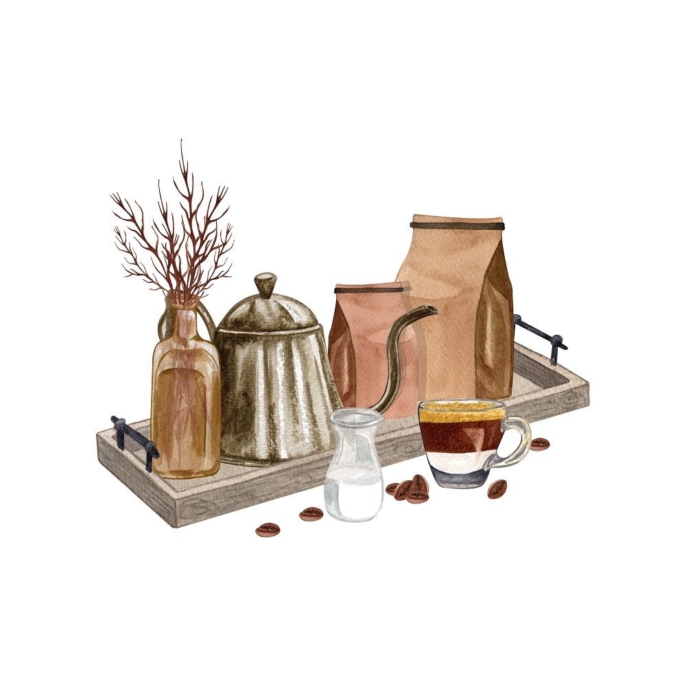 Coffee Table Dcor Fabric Panel