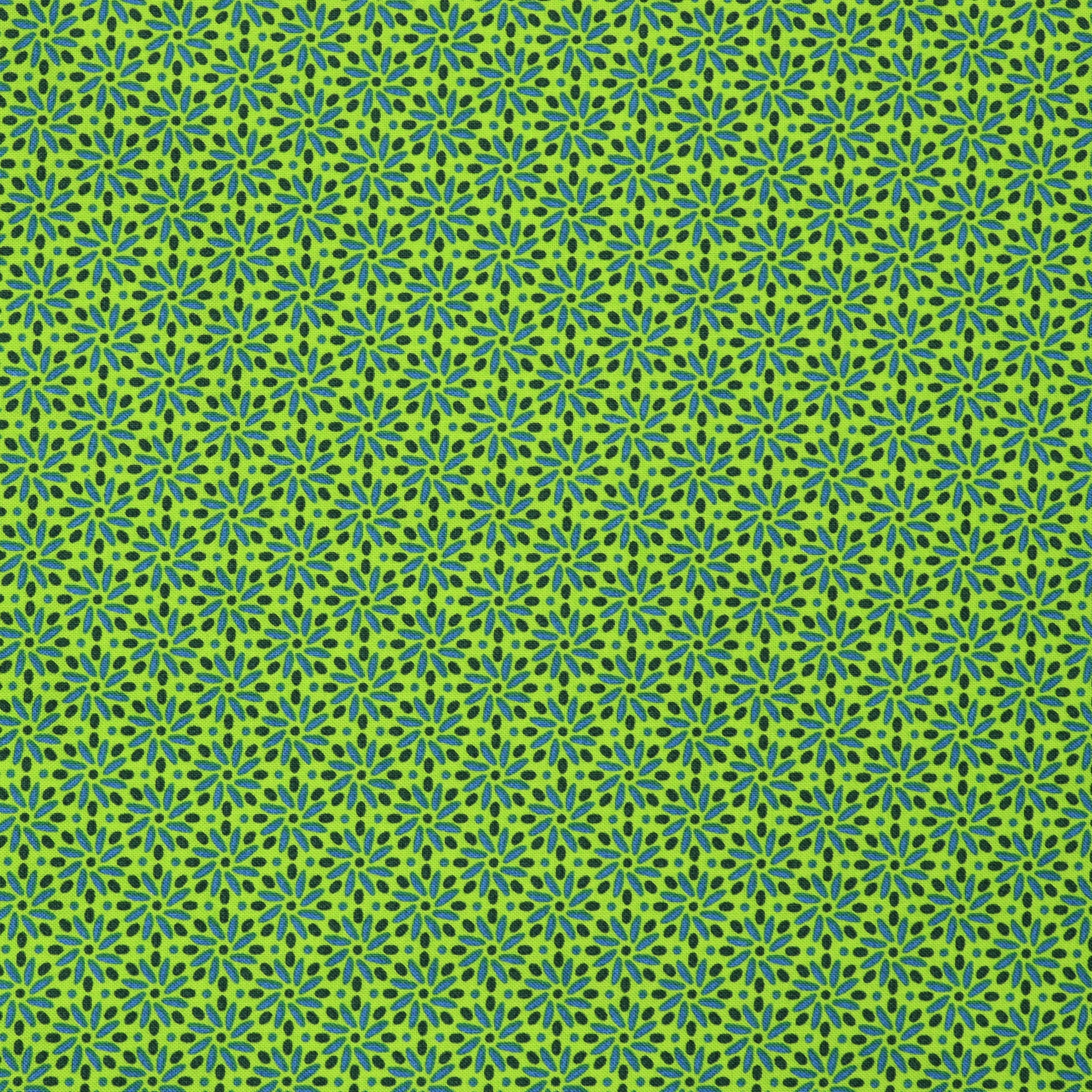 Benartex Transparency Daisy Fabric Collection - Citrus