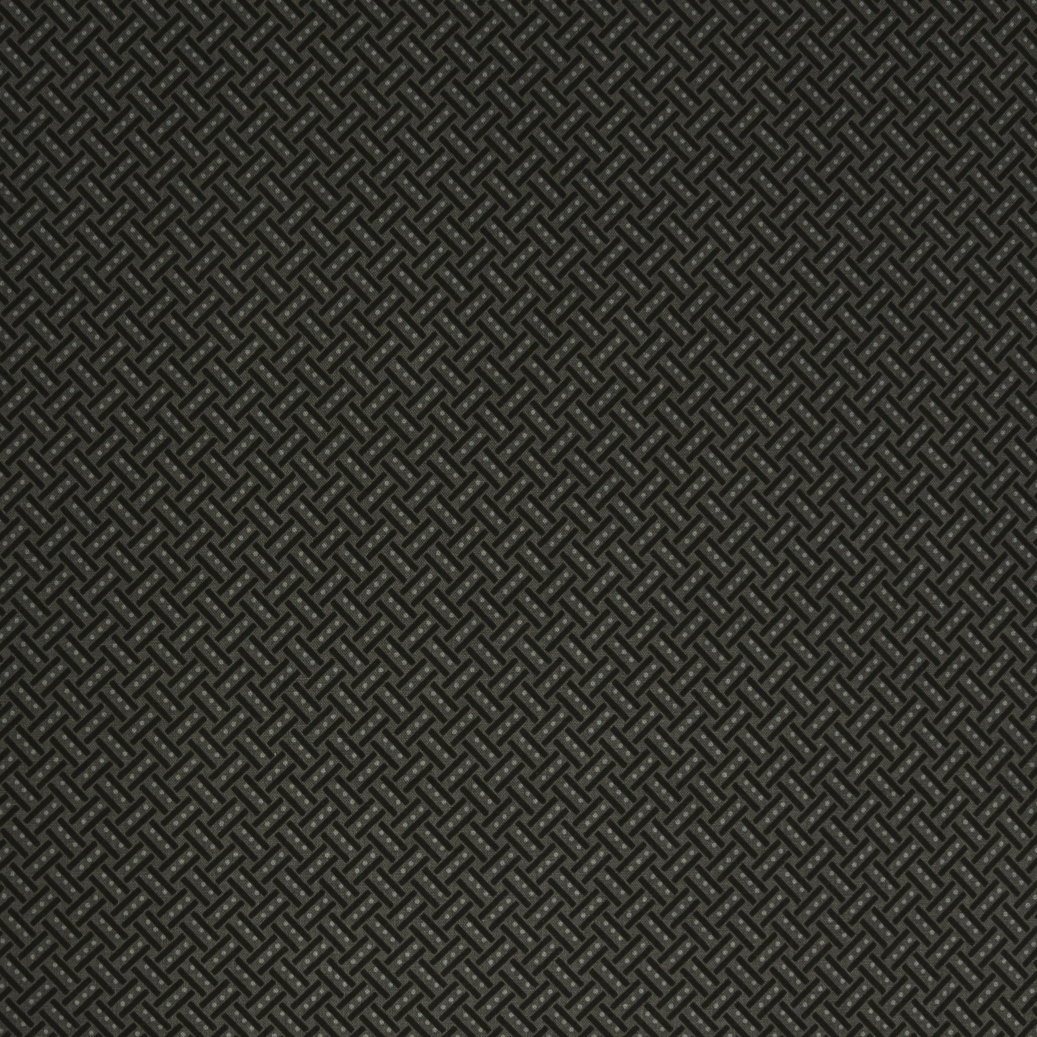 Botanica Fabric Collection - Basketweave Charcoal
